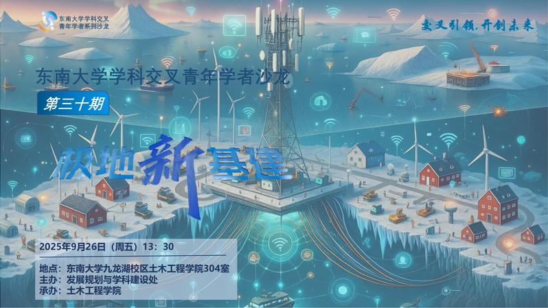 学科交叉青年学者沙龙第30期：极地新基建